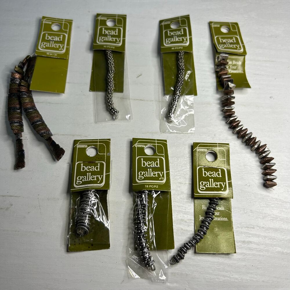 Bead Gallery Metal Spacer Bead Component Lot NOS